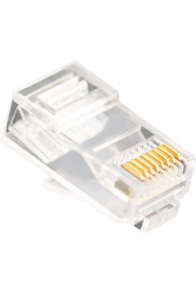 KRN019864 Vcom NM006 20 قطعة موصل بلاستيك RJ45 8P8C Cat6-UTP-RJ45-3u