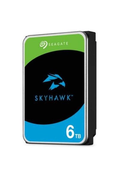 KRN019880 قرص صلب Seagate 6Tb Skyhawk 3.5 بوصة 256 ميجابايت 5900 ST6000VX009 (منتج الموزع الرسمي)