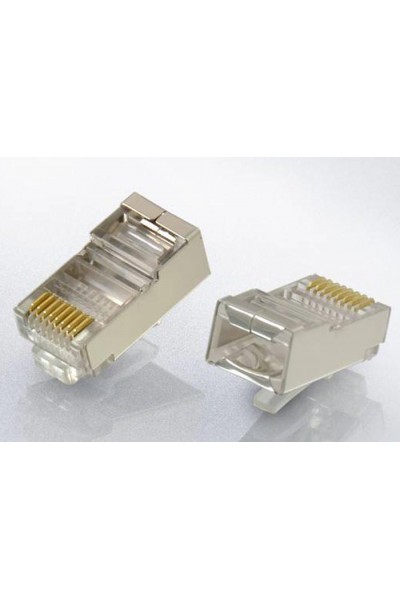 KRN019884 S-link SL-M66 Cat6 rj-45 100 قطعة موصل FTP معدني