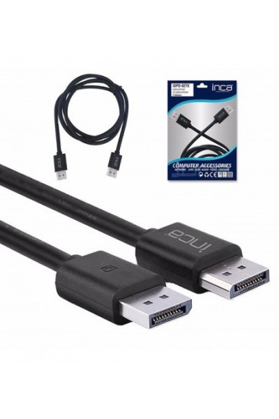 KRN020158 كابل Inca Idpd-02tx 2mt Displayport إلى Displayport 4k