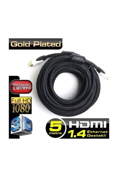 KRN020353 كابل DK-HD-CV14L500 داكن 5mt HDMI v1.4 3d led-lcd-ps3