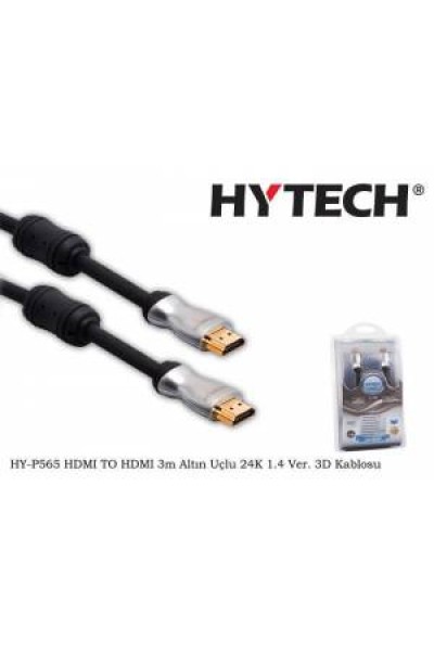 KRN020381 كابل Hytech HY-W290 1.3mt Mini HDMI مم 1.4 إصدار 24k ثلاثي الأبعاد ذهبي