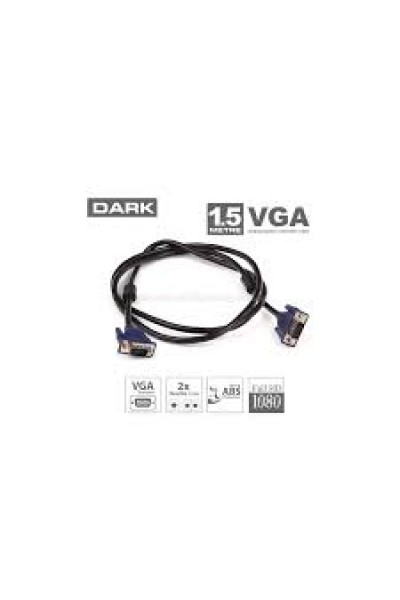 KRN020465 كابل VGA DK CB VGA1501.5mt داكن (ذكر-ذكر)