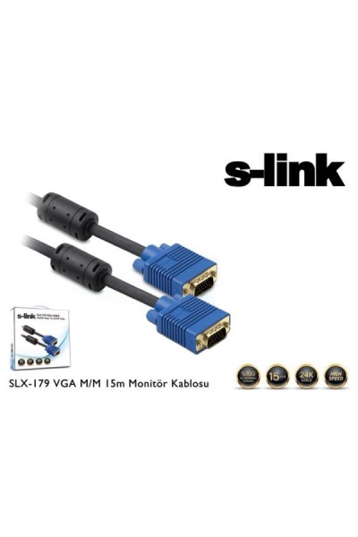 KRN020585 كابل شاشة S-link SLX-179 Vga مم 15 متر