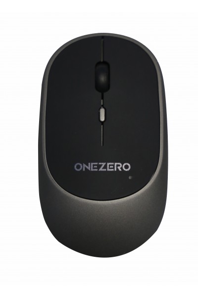 KRN020588 ماوس Onezero Ms-03 بلوتوث أسود مع شاحن (زر تشغيل/إيقاف)