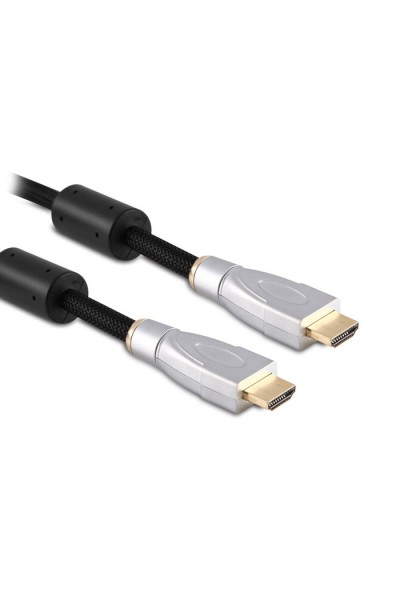 KRN020596 S-link SLX-M462 HDMI إلى HDMI 24K+ مخروط معدني مع أطراف ذهبية 3 متر 1.4 الإصدار. كابل ثلاثي الأبعاد