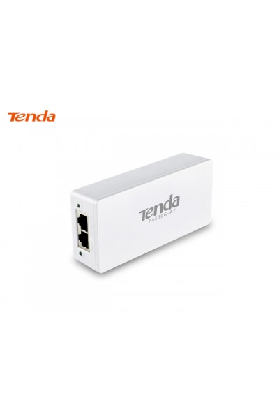 KRN020800 Tenda TL-POE30G-AT 2 Port 10-100-1000 Mbps Poe محول