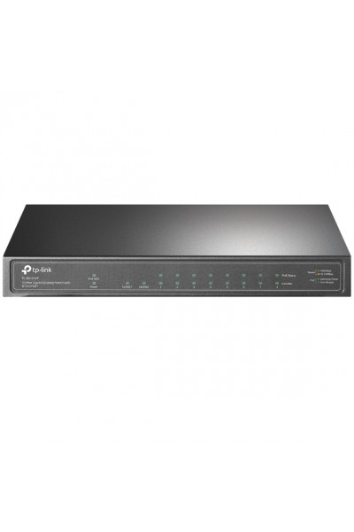 KRN020827 Tp-Link TL-SG1210P 8 Port 10-100-1000 Poe+ Switch 1 Port SFP Steel Case Rack Mount