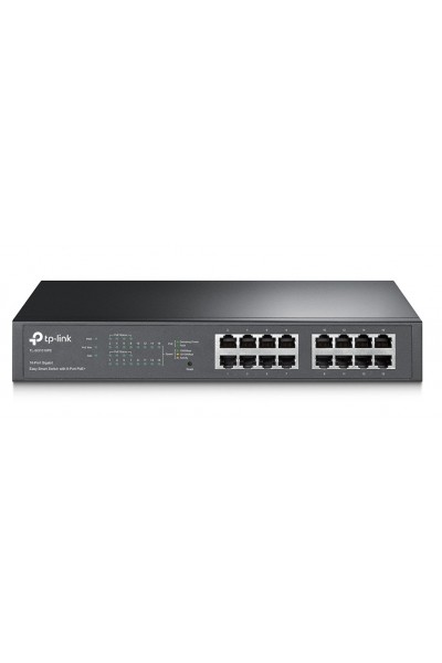 KRN020850 Tp-Link TL-SG1016PE 8 Port Poe+ 16 Port 10-100-1000 Mbps Switch Steel Case Rack Mount