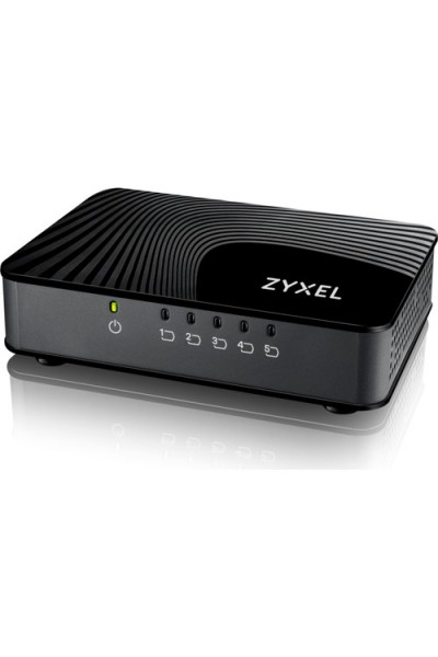 KRN020903 Zyxel GS105 V2 5 Port 10-100-1000 ميجابت في الثانية سويتش