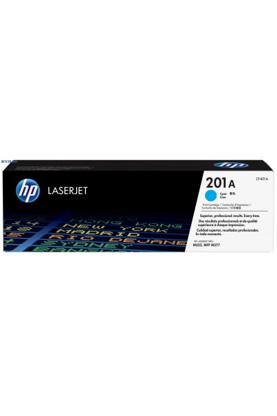 KRN020976 حبر HP 201A أزرق سماوي سعة 1400 صفحة CF401A