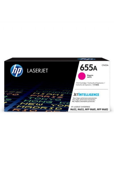 KRN021001 حبر HP 655A أحمر أرجواني 10,500 صفحة CF453A