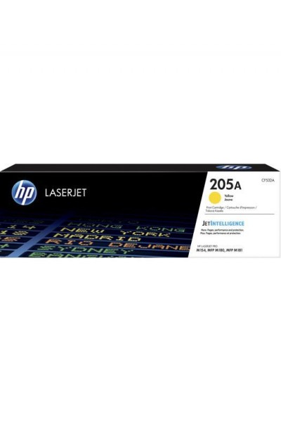 KRN021007 حبر HP 205A أصفر أصفر 900 صفحة CF532A