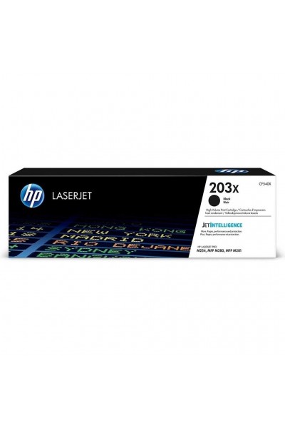 KRN021012 حبر HP 203X أسود أسود عالي السعة 3.200 صفحة CF540X