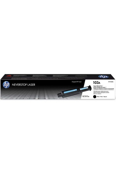 KRN021050 حبر طابعة HP 103A أسود أسود 2.500 صفحة NeverStop Tank W1103A