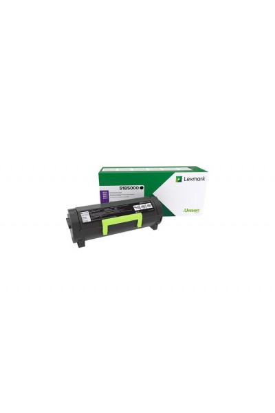 KRN021110 حبر Lexmark 51B5000 2.500 صفحة أسود أسود MS317-417-517-617 MX317-417-517-617