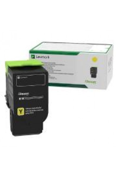 KRN021236 Lexmark 78C50Y0 1.400 صفحة حبر أصفر أصفر CS421-521-622 CX421-522-622-625