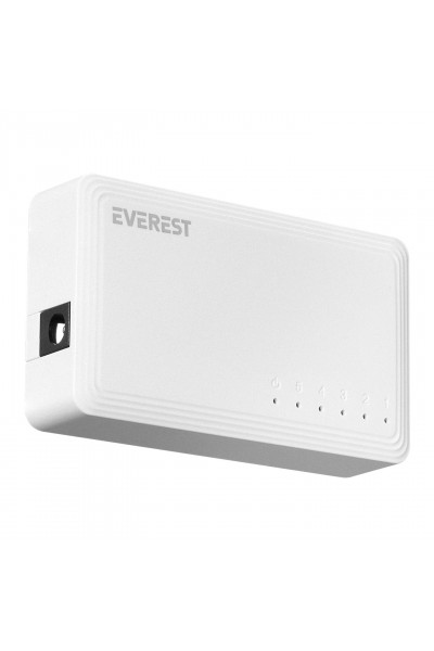 KRN021255 Everest ESW-515G 5 Port 10-100-1000Mbps جيجابت إيثرنت سويتش هاب