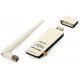 KRN021311 محول USB لاسلكي Tp-Link TL-WN722N بسرعة 150 ميجابت في الثانية مع هوائي