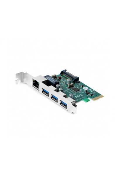 KRN021363 Dark DK-NT-Peglanu3 3x USB3.0 + بطاقة الشبكة Gigabit LAN PCIE X1