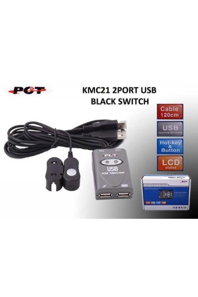 KRN021501 Pct KMC21 2 منفذ USB سويتش