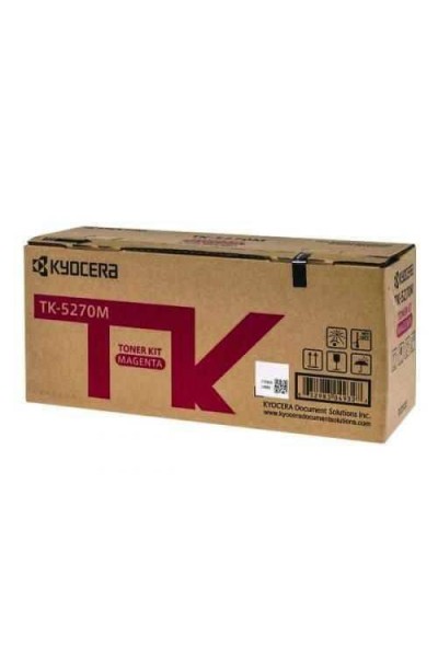 KRN021581 حبر كيوسيرا TK-5270M أرجواني أحمر أصلي ناسخة Ecosys M6230cidn-M6630cidn P6230cdn