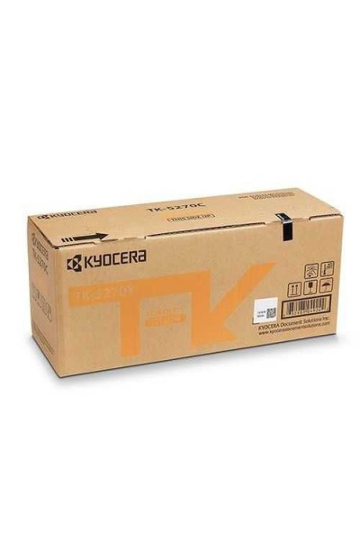 KRN021583 حبر ناسخة كيوسيرا TK-5270Y أصفر أصفر أصلي Ecosys M6230cidn-M6630cidn P6230cdn 6.000 صفحة