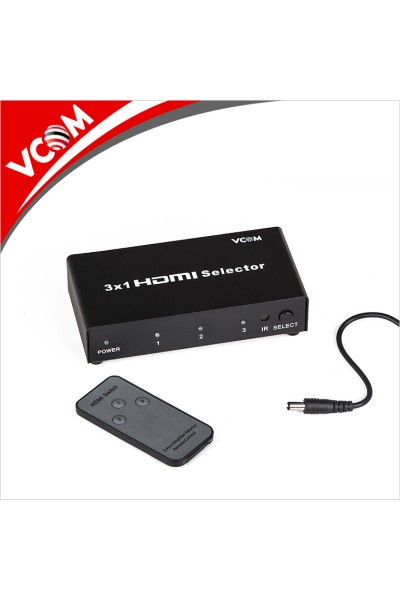 KRN021627 Vcom DD434 4-1 منفذ 1.4 فولت HDMI سويتش