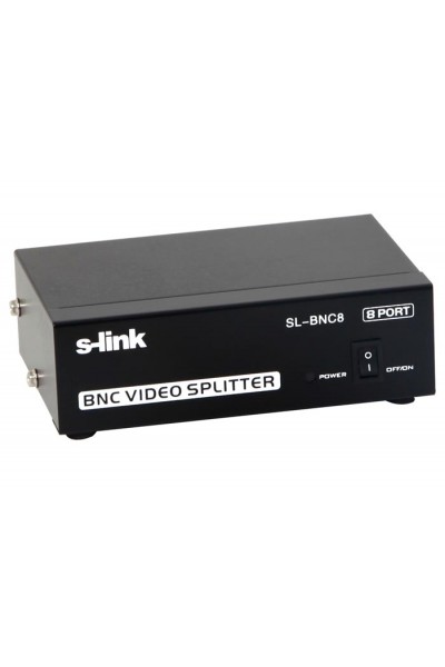 KRN021682 S-link SL-BNC8 8 منافذ BNC Splitter