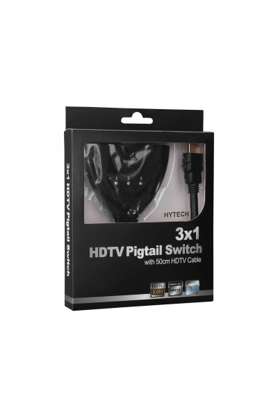KRN021707 كابل HDMI 3 في 1 من هايتك HY-HSW30