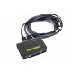 KRN021713 S-Link SL-2702HKW كابل 2x HDMI 1.8 متر مفتاح HDMI KVM أوتوماتيكي