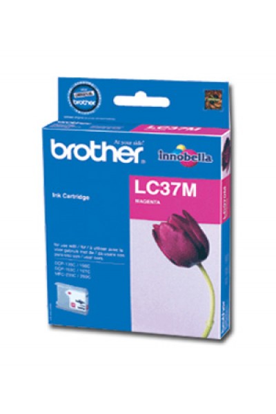 KRN022526 خرطوشة Brother LC-37M باللون الأحمر الأرجواني سعة 300 صفحة DCP-135-150 MFC-235-260