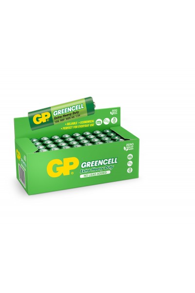 KRN022647 Gp Greencell R6 AA حجم بطارية قلم الزنك 40 حزمة GP15G-2S4