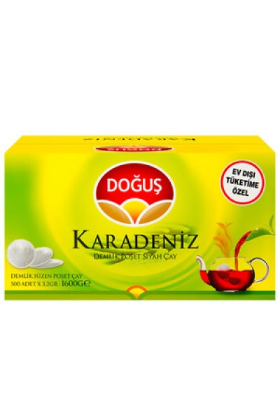 KRN022771 كيس إبريق شاي Doğuş Karadeniz 500x3.2 غرام شاي البرغموت