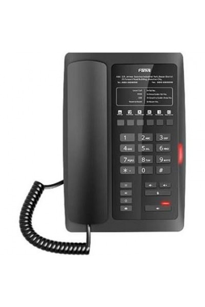 KRN022828 هاتف Fanvil H3 بدون شاشة PoE من نوع IP للفنادق