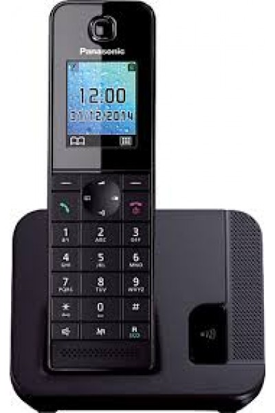 KRN022921 هاتف باناسونيك KX-TGH210 لاسلكي أسود