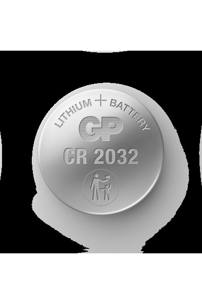 KRN023015 GP CR2032-U1 3V بطارية ليثيوم على شكل عملة معدنية حزمة واحدة