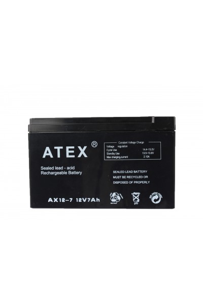 KRN023323 Atex AX-12V 12AH بطارية جافة لا تحتاج إلى صيانة