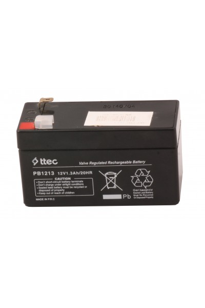 KRN023362 Ttec 12V 1.3AH بطارية جافة لا تحتاج إلى صيانة