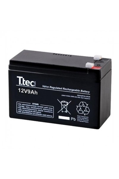 KRN023374 Ttec 12V 9AH بطارية جافة لا تحتاج إلى صيانة