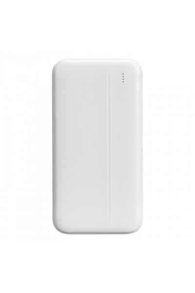 KRN023579 S-link P201 20.000mAh PRM Micro+Type-C+USB شاحن بطارية محمول أبيض Powerbank