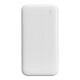 KRN023579 S-link P201 20.000mAh PRM Micro+Type-C+USB شاحن بطارية محمول أبيض Powerbank