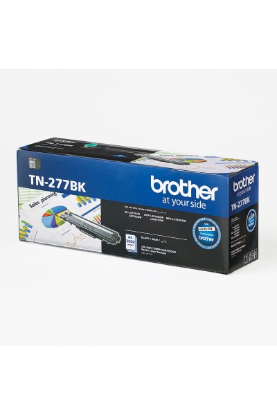 KRN023651 Brother TN-277BK حبر أسود سعة 3.000 صفحة HL-L3270CDW DCP-L3551CDW MFC-L3750CDW