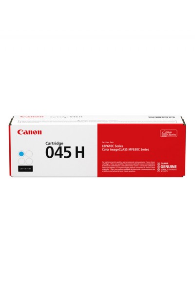 KRN023702 حبر Canon CRG-045H C أزرق سماوي سعة 2200 صفحة عالي السعة MF635-631 LBP613