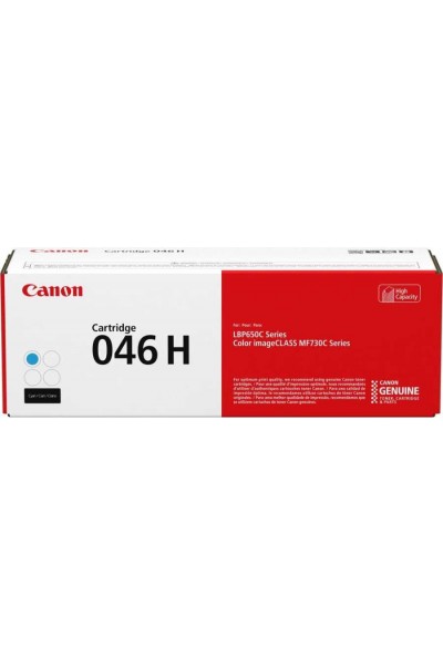 KRN023716 حبر Canon CRG-046H C أزرق سماوي عالي السعة MF653-732-734-735