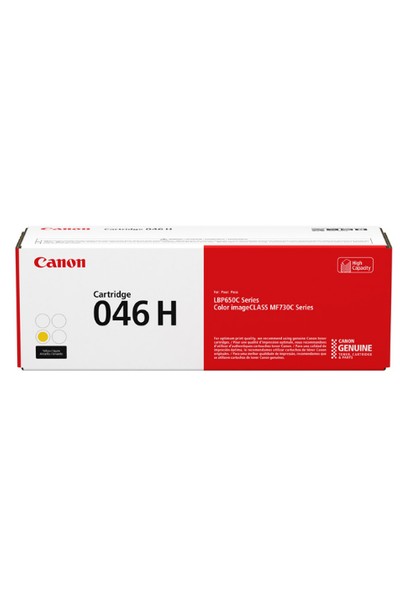 KRN023719 حبر Canon CRG-046H Y أصفر أصفر عالي السعة MF653-732-734-735