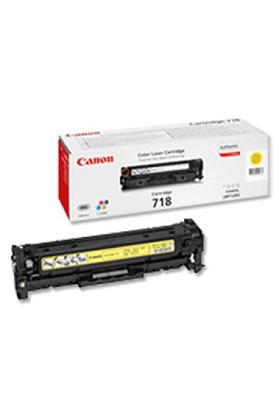 KRN023779 Canon CRG-718Y حبر أصفر أصفر MF728-729 MFC8350-8580 LBP7210