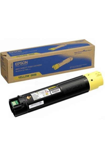 KRN023812 حبر Epson C500DN سعة 13.700 صفحة أصفر عالي السعة