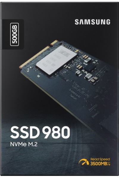 KRN023823 قرص صلب سامسونج 500 جيجا 980 M.2 2280 NVMe 3100MB-s 2600MB-s MZ-V8V500BW Ssd