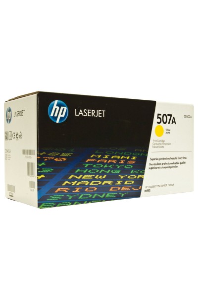 KRN023906 حبر HP 507A أصفر أصفر سعة 6000 صفحة CE402A